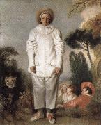 Jean-Antoine Watteau Gilles Spain oil painting artist